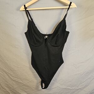 Popilush Black Bodysuit